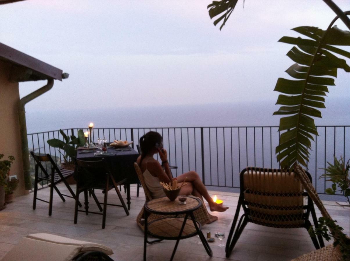 House In Grimaldi. Spectacular View Over The French Riviera! Grimaldi  Buitenkant foto